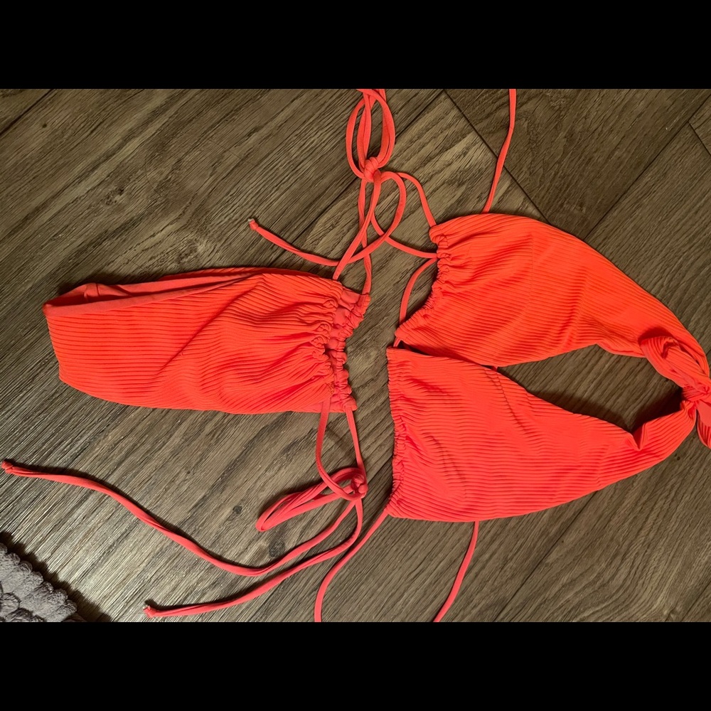 FRANKIES BIKINIS ORANGE SET
